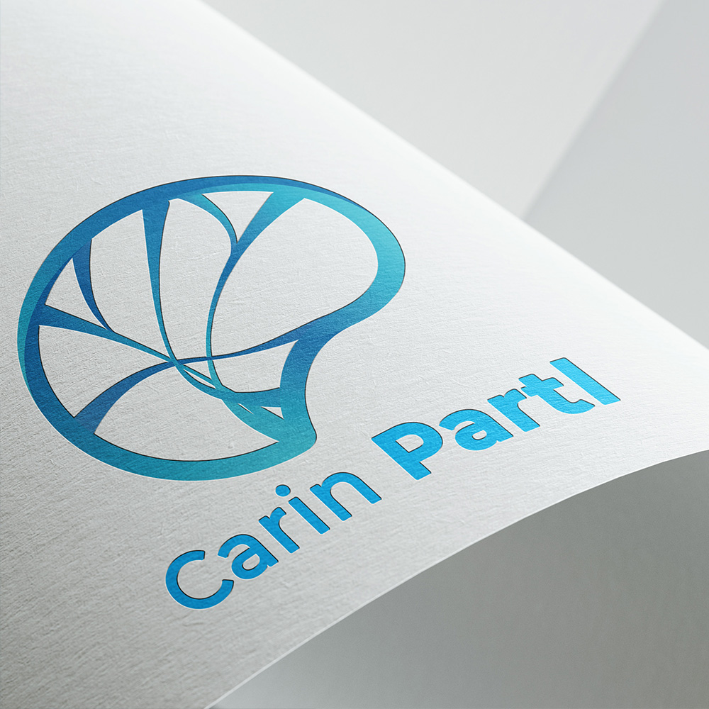 Mockup eines Logos von Carin Partl